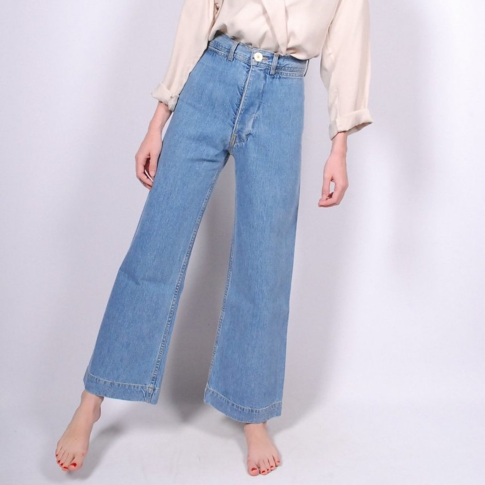 Jesse Kam Sailor Pants - American Denim - Size 8